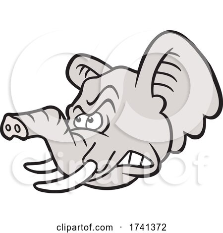 Tough Elephant Mascot by Johnny Sajem