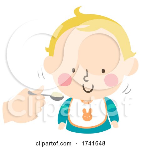 Kid Toddler Boy Gesture Nod Head Yes Illustration by BNP Design Studio