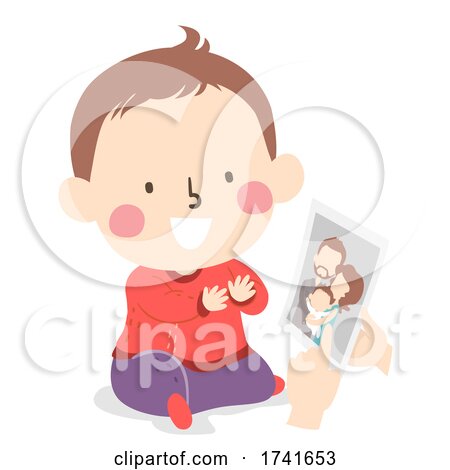 Kid Toddler Identify Family Member Illustration by BNP Design Studio