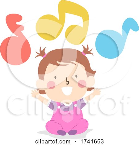 Kid Toddler Girl Learn Skills Music Primary Colors by BNP Design Studio