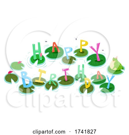 Frog Pond Happy Birthday Illustration by BNP Design Studio