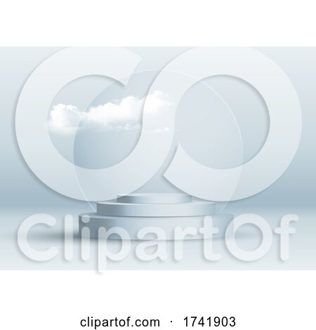 Abstract Interior Design with Clouds by KJ Pargeter
