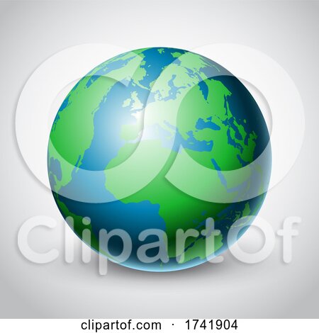 Background with World Globe Design by KJ Pargeter