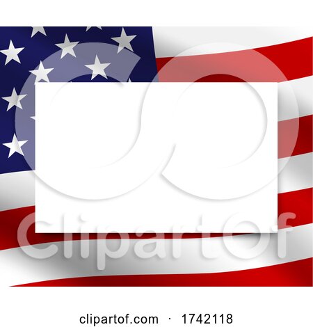 American Flag Background by Vector Tradition SM