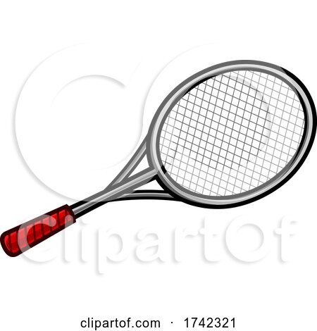 Tennis Racket by Hit Toon