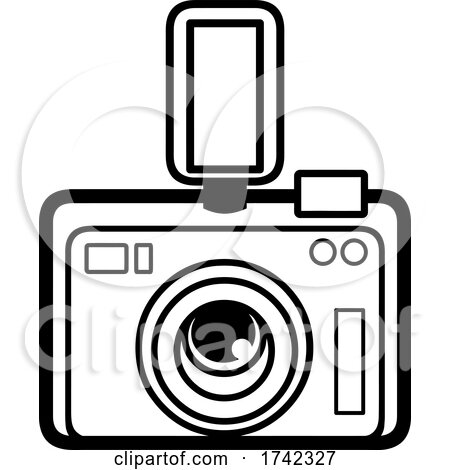 Camera in Black and White by Hit Toon