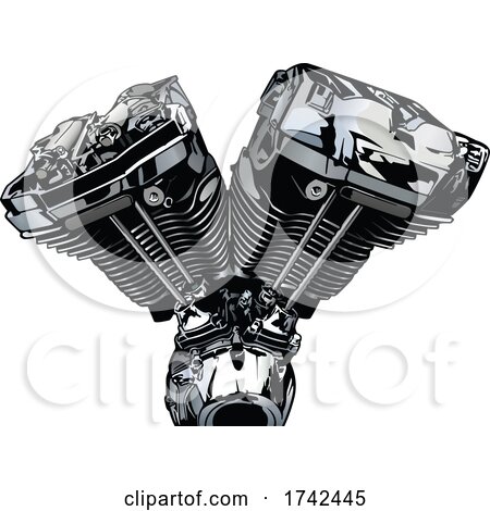 Motorcycle Engine by dero
