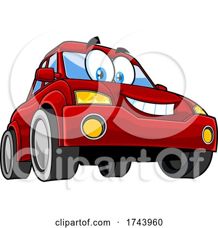 Car Character by Hit Toon