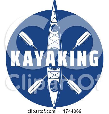 Kayaking by Vector Tradition SM