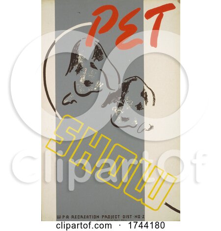 Cute Dogs on a Pet Show Design by JVPD