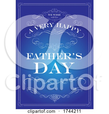 Fathers Day Design by BestVector