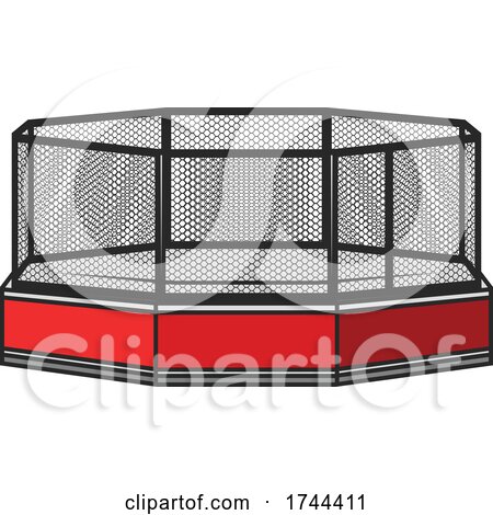 Cage Fighting Ring by Vector Tradition SM