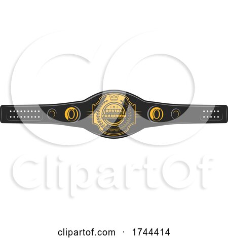 Boxing Champion Belt by Vector Tradition SM
