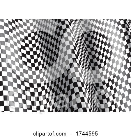 Realistic Abstract Checkered Background Design by KJ Pargeter