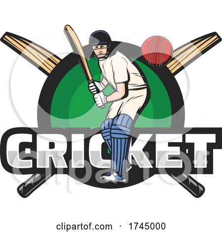 Cricket Logo Design by Vector Tradition SM
