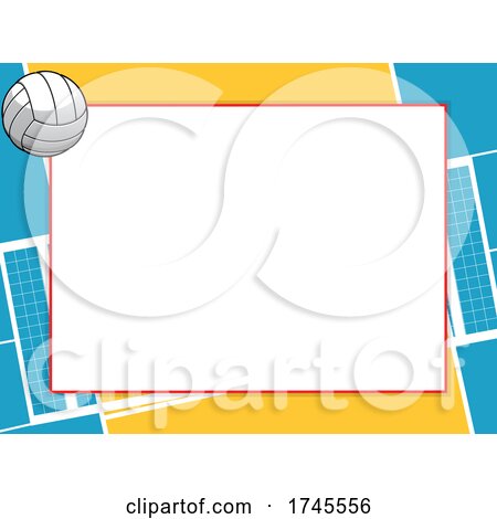 Volleyball Background by Vector Tradition SM