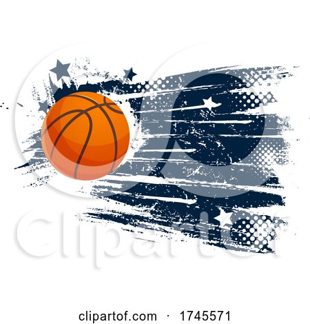 Basketball and Grunge by Vector Tradition SM