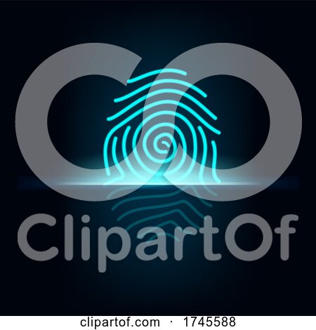 Fingerprint Being Scanned by Vector Tradition SM
