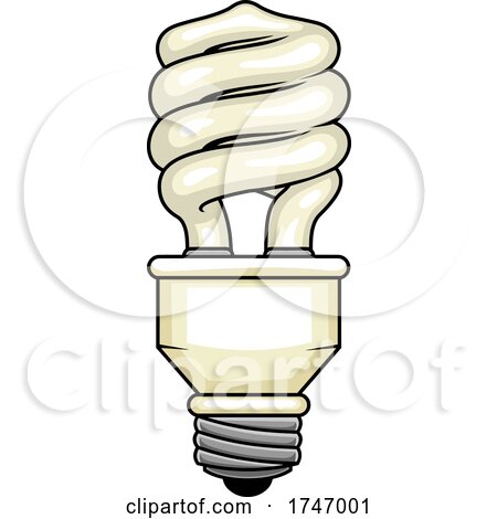 Spiral Light Bulb by Hit Toon