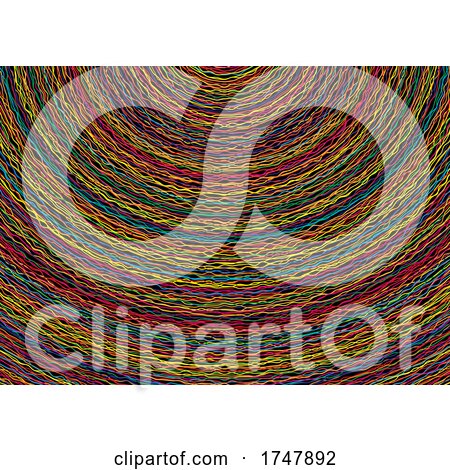 Chaotic Abstract Lines Background by KJ Pargeter