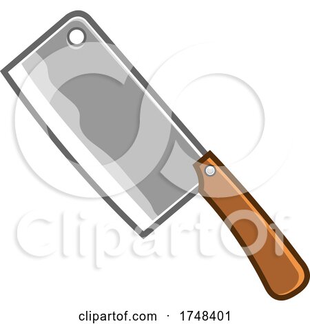 Meat Cleaver Knife by Hit Toon