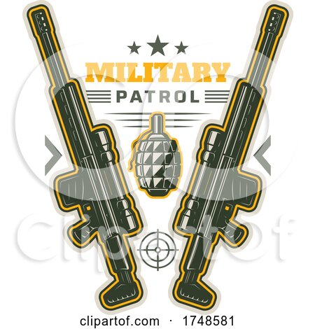 Military Firearms Design by Vector Tradition SM