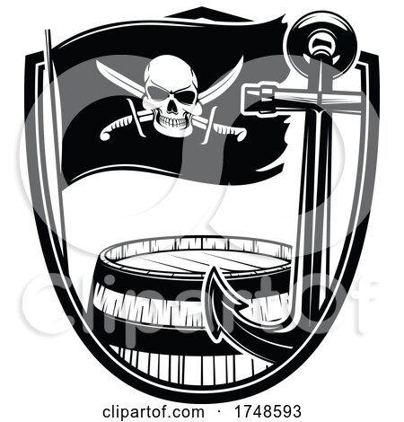Pirate Flag Design by Vector Tradition SM