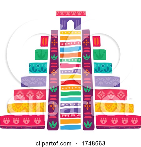 Mexican Themed Pyramid by Vector Tradition SM