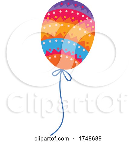 Mexican Themed Party Balloon by Vector Tradition SM