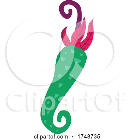 Mexican Themed Pepper by Vector Tradition SM