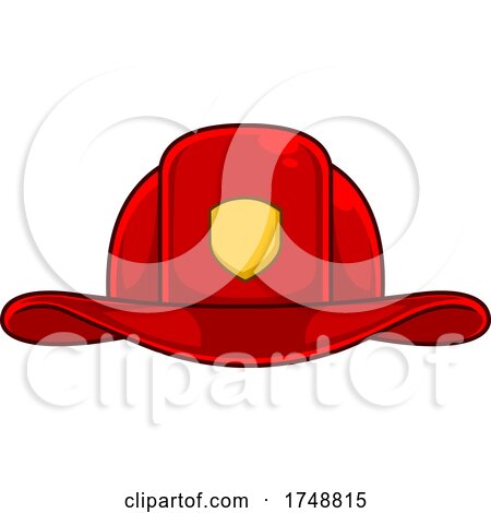 Cartoon Fire Department Helmet by Hit Toon