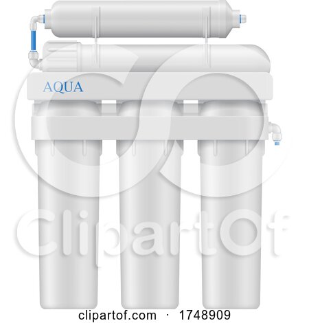 Reverse Osmosis Water Filtration by Vector Tradition SM