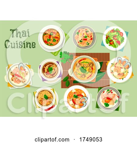 Thai Cuisine by Vector Tradition SM