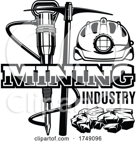 Coal Mining Design by Vector Tradition SM