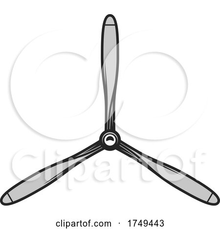Vintage Airplane Propeller by Vector Tradition SM