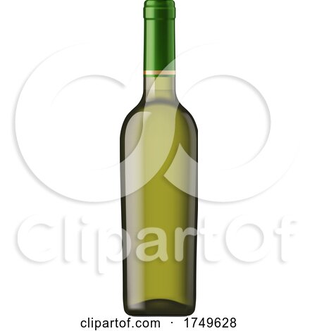 Wine Bottle by Vector Tradition SM