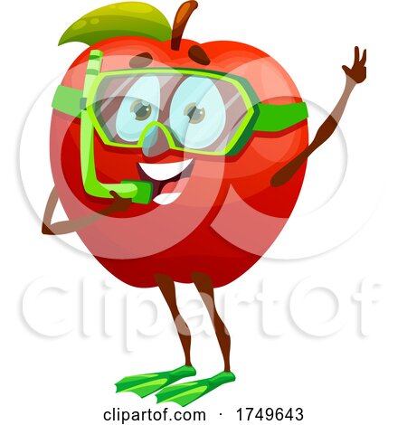 Fit Apple Character by Vector Tradition SM