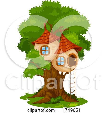 Fairy House by Vector Tradition SM