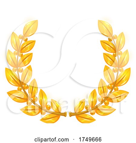 Gold Wreath by Vector Tradition SM