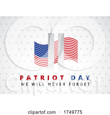 Abstract Patriot Day Background by KJ Pargeter