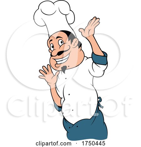 Happy Cartoon Chef by dero