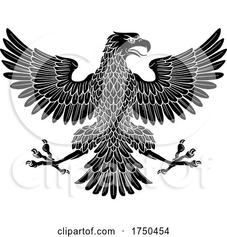Eagle Imperial Heraldic Symbol by AtStockIllustration