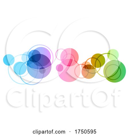 Abstract Banner with Circles Design by KJ Pargeter