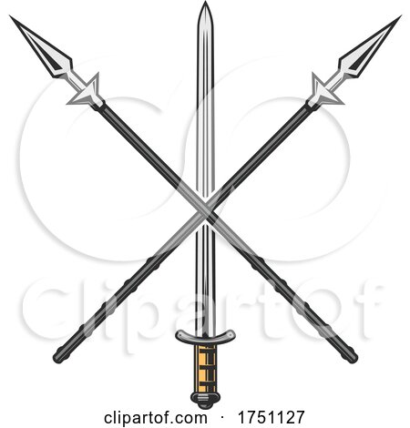 Spears and Sword by Vector Tradition SM