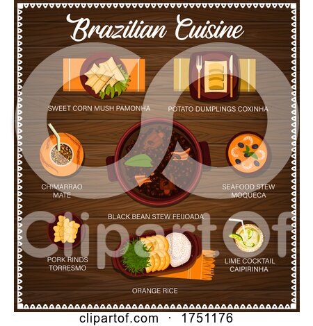 Brazilian Cuisine by Vector Tradition SM