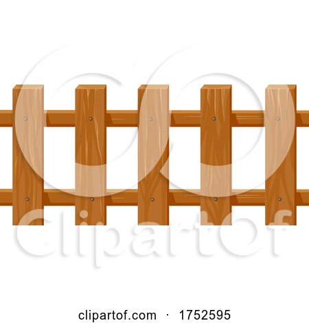 Wood Fence by Vector Tradition SM