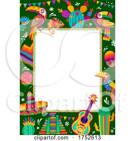 Mexican Themed Background by Vector Tradition SM