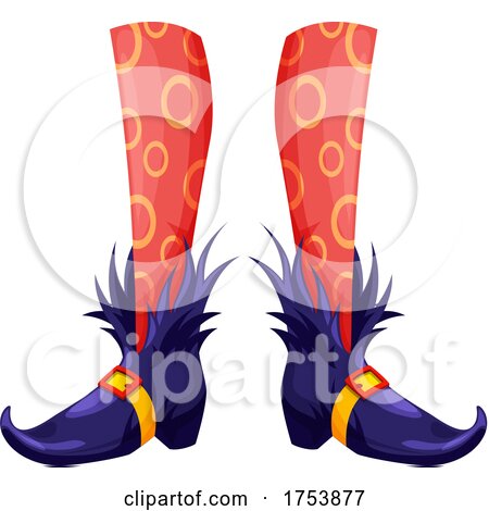Witch Feet and Stockings by Vector Tradition SM