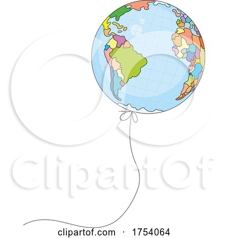 Geography Balloon by Alex Bannykh