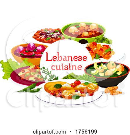 Lebanese Food by Vector Tradition SM